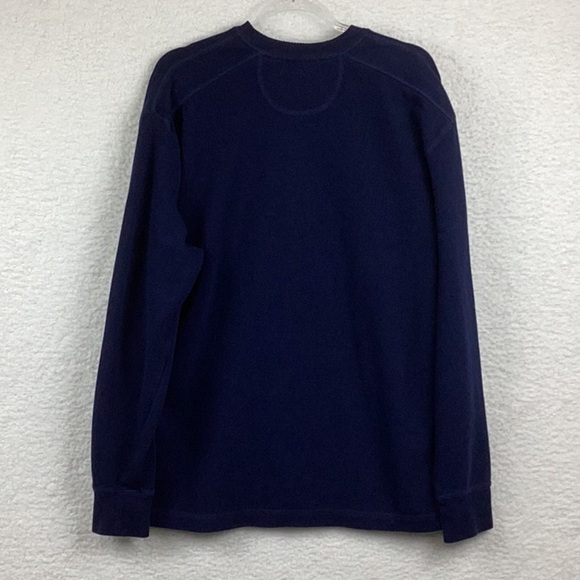 Orvis Men’s Large Popover Henley Sweater. - Picture 3 of 9